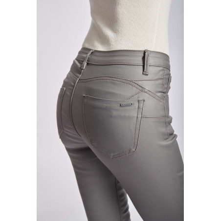 PANTALON TOXIK TAILLE BASSE SIMILI CUIR