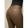 PANTALON TOXIK TAILLE BASSE SIMILI CUIR