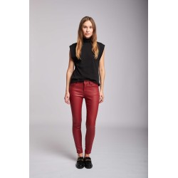 PANTALON TOXIK TAILLE BASSE SIMILI CUIR