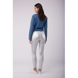 PANTALON TOXIK TAILLE BASSE SIMILI CUIR