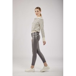 PANTALON TOXIK TAILLE BASSE SIMILI CUIR