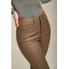 PANTALON TOXIK TAILLE HAUTE SIMILI CUIR