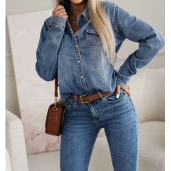 CHEMISE EN JEANS