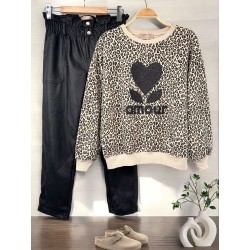 PULL LEOPARD AMOUR