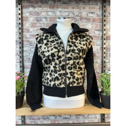 GILET LEOPARD