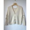 GILET CARDIGAN COEUR