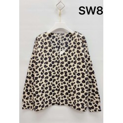 PULL COL V LEOPARD