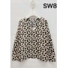 PULL COL V LEOPARD