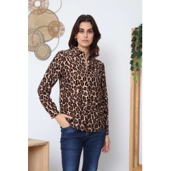 CHEMISE LEOPARD