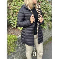 DOUDOUNE REVERSIBLE LEOPARD