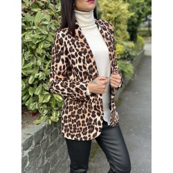 BLAZER MOTIF LEOPARD